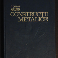 Constructii metalice- C.Dalban, N.Juncan, Al. Varga