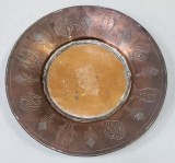 Farfurie decorativa din cupru, Imperiul Otoman, Secol XIX