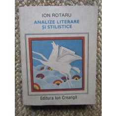 Ion Rotaru - Analize literare si stilistice