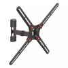 Suport TV Perete Barkan BM331 Fix 13-65 inch, VESA 400x400, Rotire 180&deg;, Inclinare, Negru