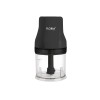 Tocator Fructe si Legume Floria ZLN3035, 200W, 500ml, Cutit Inox, Negru, Chopper