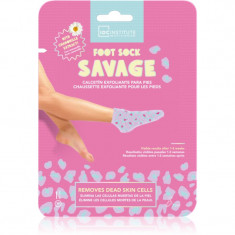 IDC Institute Foot Sock Savage masca pentru exfoliere pentru picioare 1 buc