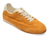 Cumpara ieftin Pantofi sport FLAVIA PASSINI galbeni, 60021, din piele intoarsa