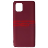 Husa Silicon Burgundy Samsung Galaxy Note 10 Lite, High Copy Premium