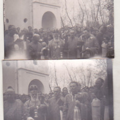 bnk foto - 2 poze sfintire biserica Costieni 1956 - patriarhul Justinian Marina