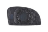Geam oglinda Hyundai Getz (Tb), 05.2002-09.2005, Hyundai Getz (Tb), 09.2005-12.2007 , partea Stanga, culoare sticla crom, sticla convexa,