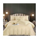 Cumpara ieftin Lenjerie de Pat Damasc 6 Piese, Cream - JO345