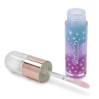 Luciu de buze cu aroma de fructe si efect Glitter, Snowball Bear, fetite, 5.8ml, Martinelia foto