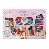 Set de creat bijuterii 3 in 1, Pretty Pinky