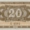 BULGARIA ? bancnota ? 20 Leva ? 1950 ? P-79 ? UNC ? necirculata