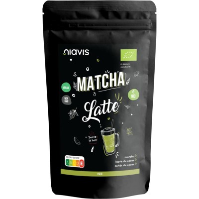 Pulbere Matcha Latte Bio 150 grame Niavis foto