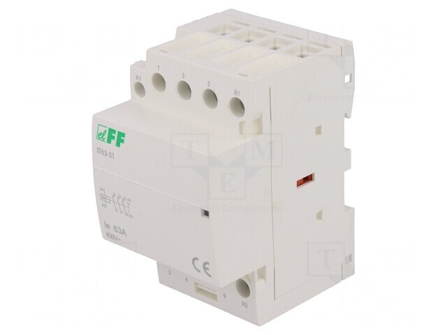 Contactor 4P 63A 230VAC NC NO IP20