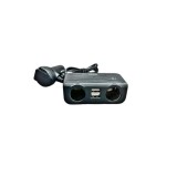 Prelungitor bricheta cu USB si voltmetru Premium Negru Cod:1676 Automotive TrustedCars, Oem