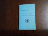 CHARTE DES NATIONS UNIS ET STATUT DE LA COUR INTERNATIONALE DE JUSTICE 1968, 90p