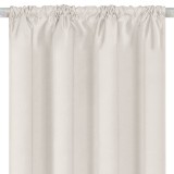 Draperie Decorativă, Stofă, Bandă, Culoare Ecru, Dimensiuni 140x260 cm, Oem