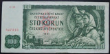 Bancnota 100 KORUN / COROANE - RS CEHOSLOVACIA, anul 1961 * Cod 20 = excelenta
