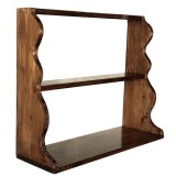 Cumpara ieftin Raft din lemn de pin, handmade, pentru blat sau masa &ndash; 60 &times; 50 cm