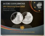 20 Euro 2016 &quot;200 Geburtstag Ernst Litfas&quot; Germania - Proof - G 3606, Europa
