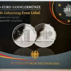 Moneda comemorativa de argint - 20 Euro 2016, Germania - Proof - G 3606