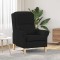 vidaXL fotoliu Negru 76 x 94 x 102 cm Microfibră 42009873