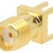 Conector SMA mamă orizontal 50&Omega;