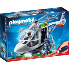 Set Playmobil City Action Elicopter de Politie cu Led foto