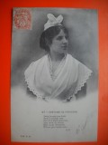HOPCT 506 Z PROVENCE -FEMEIE 1912 -FRANTA -TCV-COSTUM SI COAFURA / COSTUME TRADITIONALE -EUROPA -