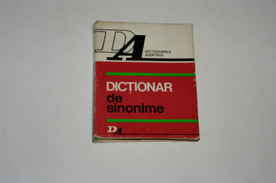 Dictionar de sinonime - Gh. Bulgar foto