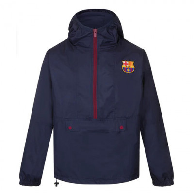 FC Barcelona geacă de fotbal pentru bărbați Shower Halfzip - XL foto