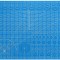 Placa pentru taiere precisa, modelare, fata-verso, cu auto-vindecare A2, 45 x 60 cm, scara clar vizibila, albastru