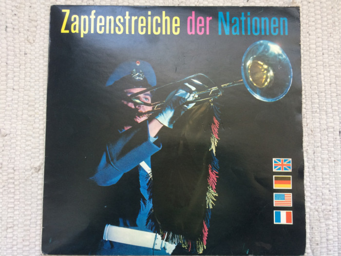 Zapfenstreiche der Nationen disc vinyl imnuri si melodii anglia franta USA VG+