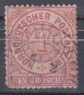 Germania - nord postbezirk, 1869, stampilat (G1)
