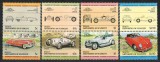 Bequia 1984 Mi 42/49 MNH - Automobile, Nestampilat