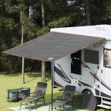 vidaXL Tarp rezistent la apă Gri și Portocalie 350 x 240 cm