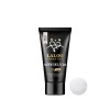 Acrigel Unghii Laloo Cosmetics, Alb Laptos cu Sclipici, Constructie Unghii, 30g