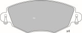 Set placute frana,frana disc JAGUAR X-TYPE Estate (CF1) (2003 - 2009) KRIEGER 0950006329