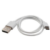 Cumpara ieftin Cablu SSK UC-H306 USB 2.0 Type-A tata - USB Micro-B tata alb 60 cm