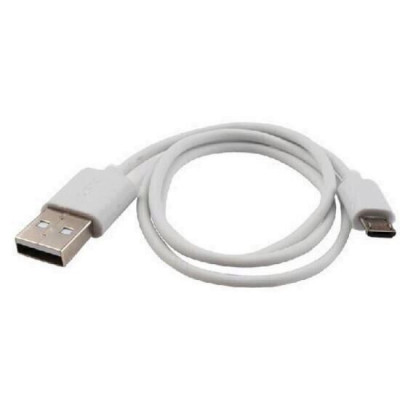 Cablu SSK UC-H306 USB 2.0 Type-A tata - USB Micro-B tata alb 60 cm foto