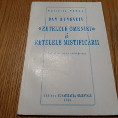 "RETELELE OMENIEI" SI RETETELE MISTIFICARII -  Dan Dungaciu - 1997, 87 p.