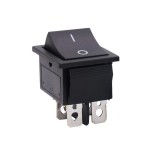 Cumpara ieftin Buton cu 2 poziții KCD4 negru &ndash; 4 pini, comutator ON/OFF pentru aparate electrice