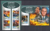 Guinea 2017 - RAZBOI - WWII - FRANKLIN ROOSEVELT - BL + KB - MNH