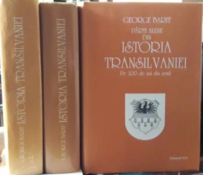 George Barit-Parti alese din istoria Transilvaniei foto