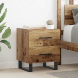 Dulap de noapte Lemn vechi 40 x 35 x 47.5 cm Lemn compozit
