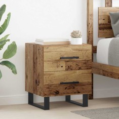 Dulap de noapte Lemn vechi 40 x 35 x 47.5 cm Lemn compozit
