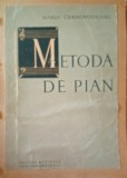 Mica Metoda de Pian - Maria Cernovodeanu, Editia I, 1956, 57 pagini