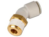 Racord Push-in Filetat 90&deg; 1-10 bar 5-60&deg;C