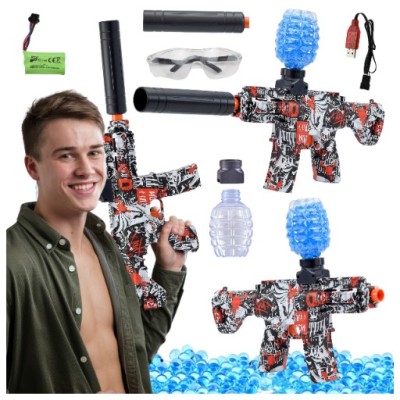 PUȘCĂ AUTOMATĂ CU BILUȚE DE GEL PISTOL ORBEEZ foto