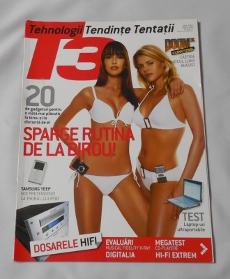 Revista T3 August 2004 foto