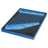 Organizator, insertie profilata din spuma pentru scule, 390 x 280 x 30 mm, Asta