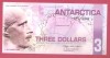ANTARCTICA 3$ / 2008. UNC.